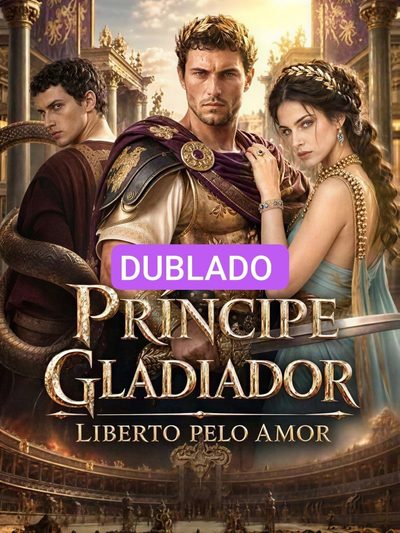 Capa da miniss&eacute;rie Príncipe Gladiador Liberto Pelo Amor