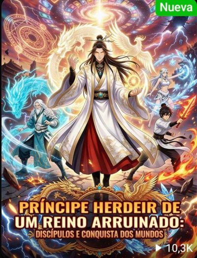 Capa da miniss&eacute;rie Principe Herdeiro de Um Reino Arruinado: Discípulos e Conquista dos Mundos