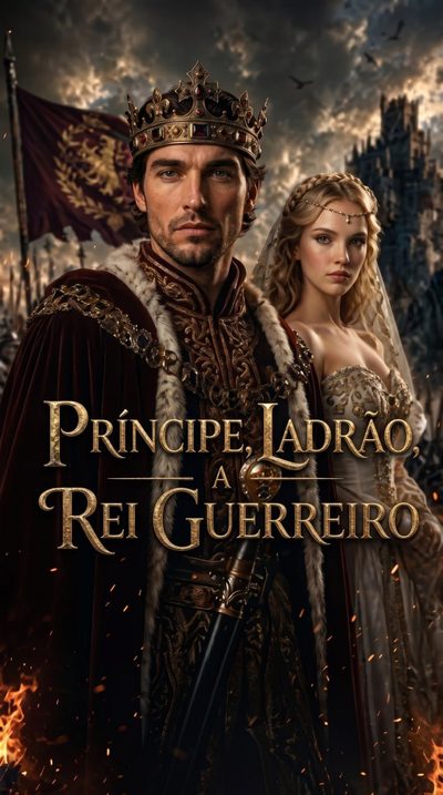 Capa da miniss&eacute;rie Príncipe, Ladrão, a Rei Guerreiro - Prince, Thief, To Warrior King