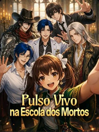 Capa da miniss&eacute;rie Pulso Vivo na Escola dos Mortos