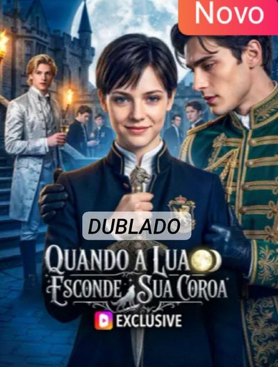 Capa da miniss&eacute;rie Quando a Lua Esconde Sua Coroa