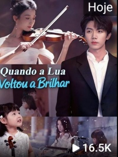 Capa da miniss&eacute;rie Quando a Lua Voltou a Brilhar