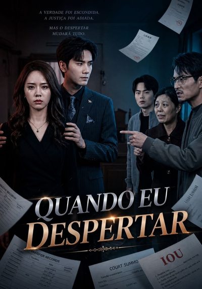 Capa da miniss&eacute;rie Quando Eu Despertar