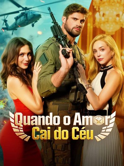Capa da miniss&eacute;rie Quando o Amor Cai do Céu