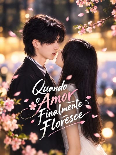 Capa da miniss&eacute;rie Quando o Amor Finalmente Floresce