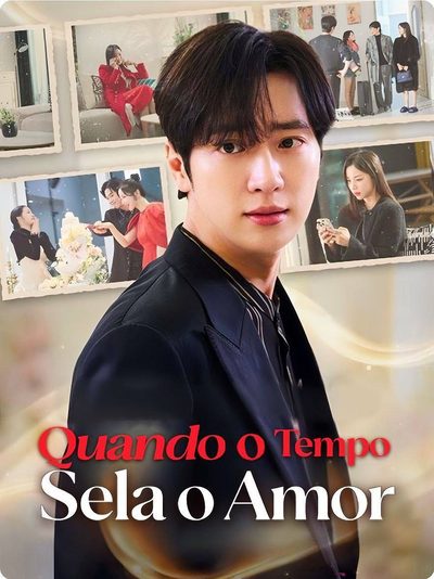 Capa da miniss&eacute;rie Quando o Tempo Sela o Amor