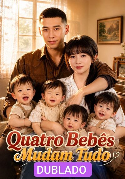 Capa da miniss&eacute;rie Quatro Bebês Mudam Tudo