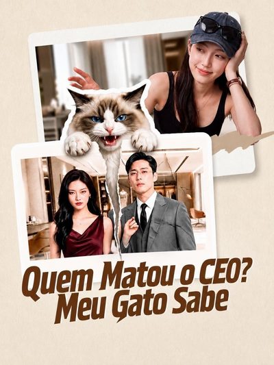 Capa da miniss&eacute;rie Quem Matou o Ceo? Meu Gato Sabe