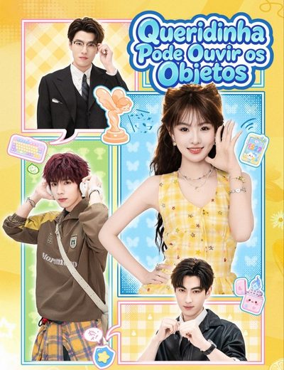 Capa da miniss&eacute;rie Queridinha Pode Ouvir os Objetos Ouço Objetos e Sou a Favorita de Todos