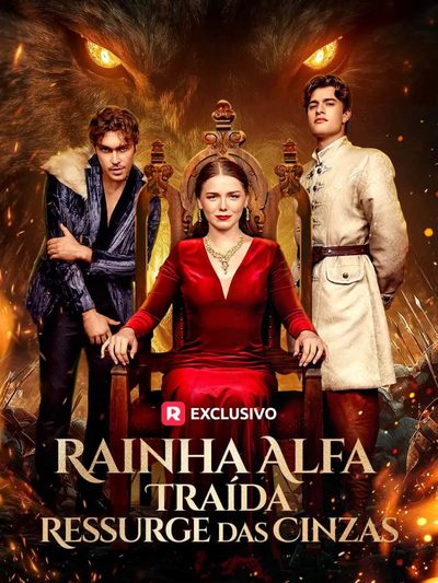 Capa da miniss&eacute;rie Rainha Alfa Traída Ressurge das Cinzas dublado