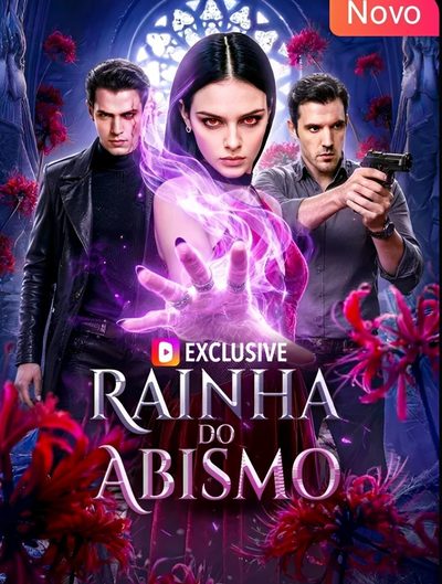 Capa da miniss&eacute;rie Rainha do Abismo