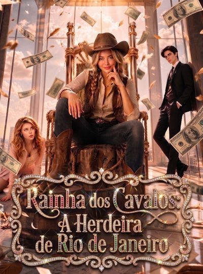 Capa da miniss&eacute;rie Rainha dos Cavalos: a Herdeira de Rio de Janeiro