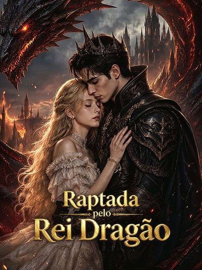 Capa da miniss&eacute;rie Raptada Pelo Rei Dragão