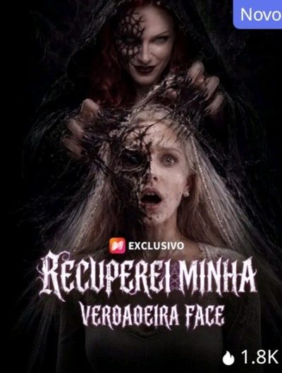 Capa da miniss&eacute;rie Recuperei Minha Verdadeira Face