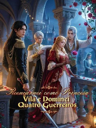 Capa da miniss&eacute;rie Reencarnei Como Princesa Vilã e Dominei Quatro Guerreiros dublado