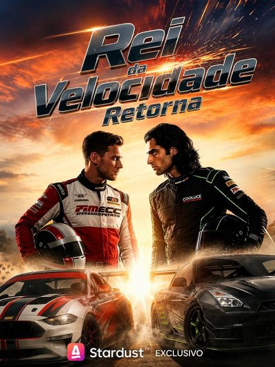 Capa da miniss&eacute;rie Rei da Velocidade Retorna
