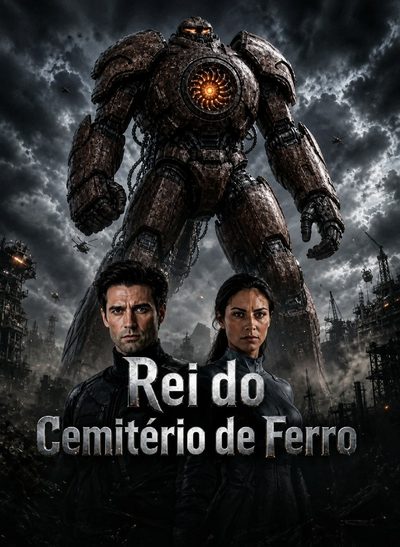 Capa da miniss&eacute;rie Rei do Cemitério de Ferro
