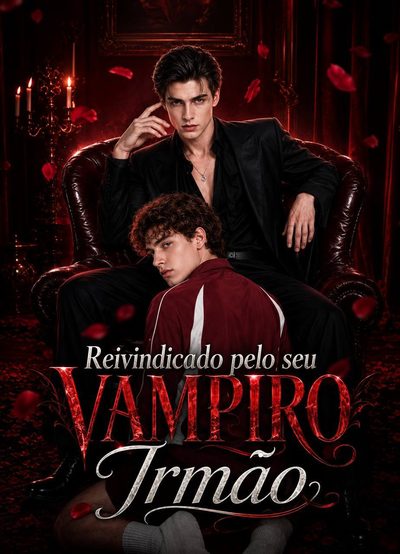 Capa da miniss&eacute;rie Reivindicado Pelo Seu Irmão Vampiro - Lgbt Bl