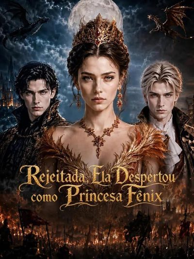 Capa da miniss&eacute;rie Rejeitada Ela Desapareceu Como Princesa Fênix