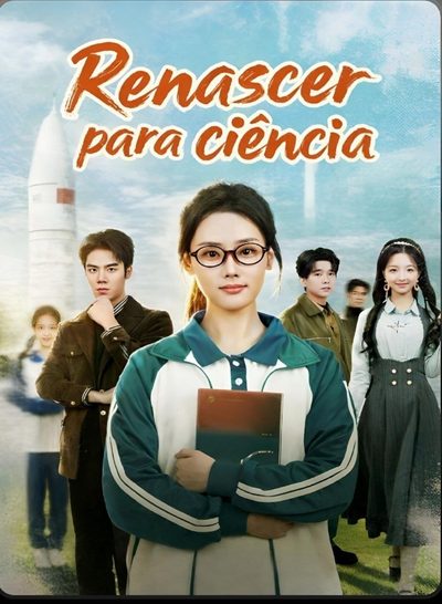 Capa da miniss&eacute;rie Renascer para Ciência