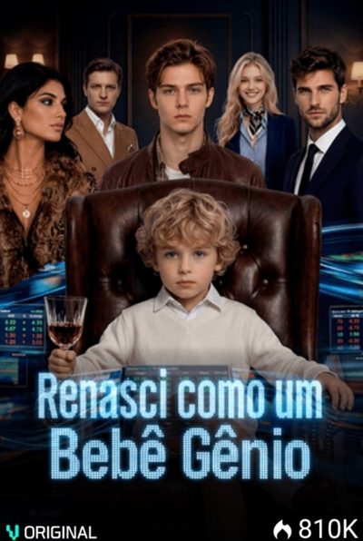 Capa da miniss&eacute;rie Renasci Como Um Bebê Genio