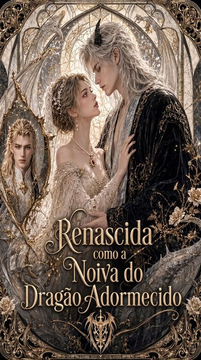 Capa da miniss&eacute;rie Renascida Como a Noiva do Dragão Adormecido