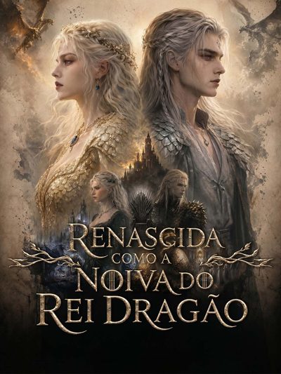 Capa da miniss&eacute;rie Renascida Como a Noiva do Rei Dragão -