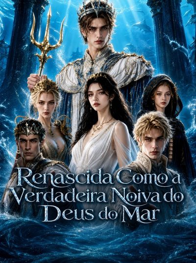 Capa da miniss&eacute;rie Renascida Como a Verdadeira Noiva Deus do Mar
