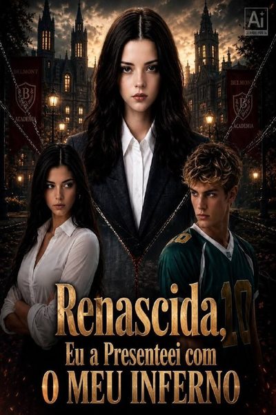Capa da miniss&eacute;rie Renascida Eu a Presenteei com Meu Inferno