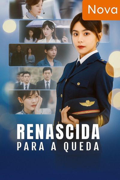 Capa da miniss&eacute;rie Renascida para a Queda
