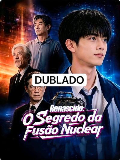Capa da miniss&eacute;rie Renascido: o Segredo da Fusão Nuclear dublado