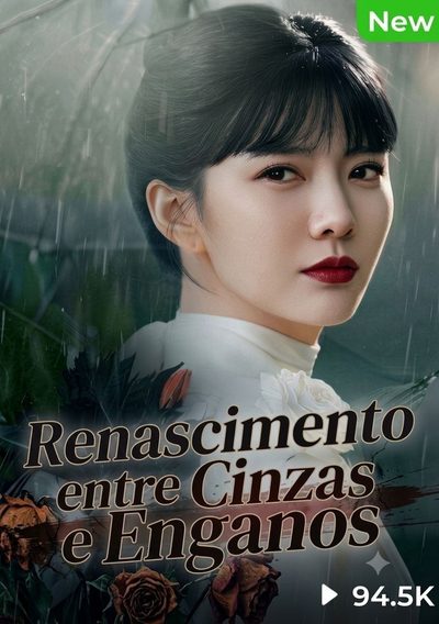Capa da miniss&eacute;rie Renascimento Entre Cinzas e Enganos