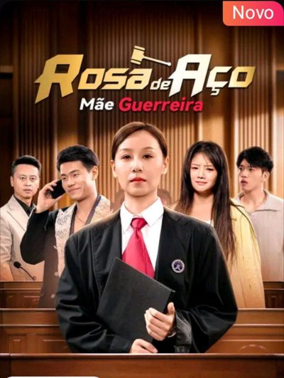 Capa da miniss&eacute;rie Rosa de Aço Mãe Guerreira