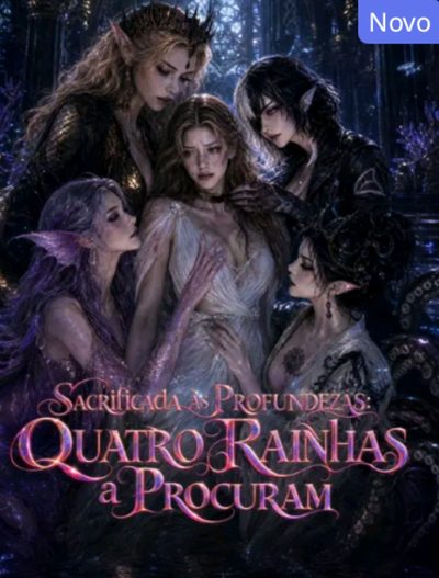 Capa da miniss&eacute;rie Sacrificada as Pronfudezas: Quatro Rainhas a Procuram