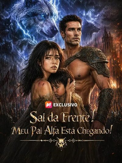 Capa da miniss&eacute;rie Sai da Frente! Meu Pai Alfa Está Chegando! dublado