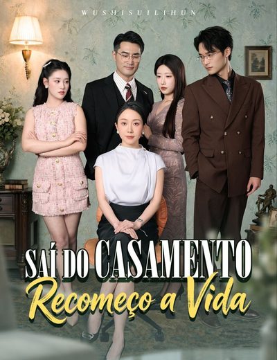 Capa da miniss&eacute;rie Sai do Casamento Recomeço a Vida