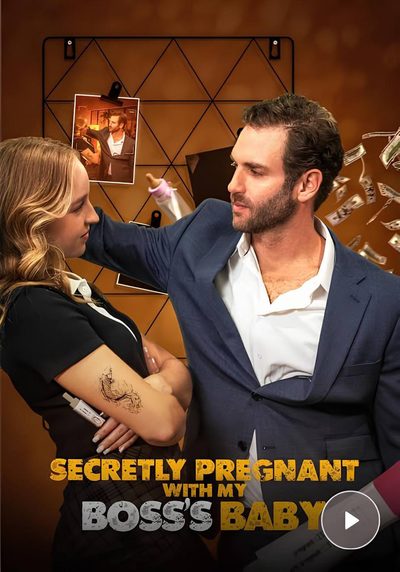 Capa da miniss&eacute;rie Secretamente Grávida do Bebê do Meu Chefe Secretly Pregnant With My Boss’s Baby