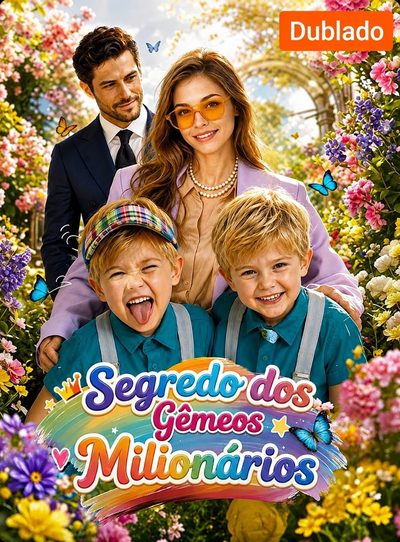 Capa da miniss&eacute;rie Segredo dos Gêmeos Milionários
