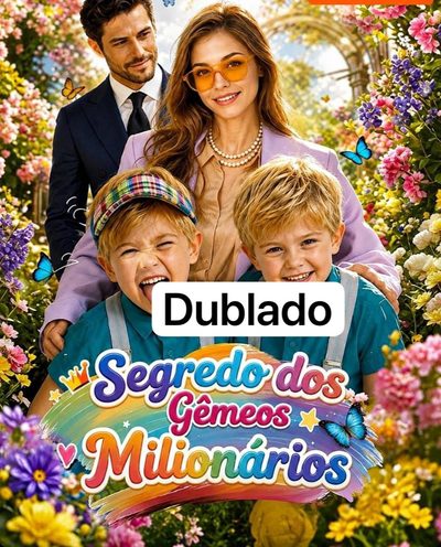 Capa da miniss&eacute;rie Segredo dos Gêmeos Milionários