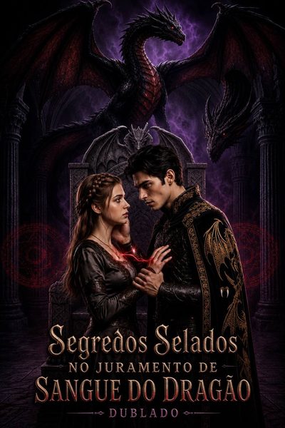 Capa da miniss&eacute;rie Segredos Selados no Juramento de Sangue do Dragão