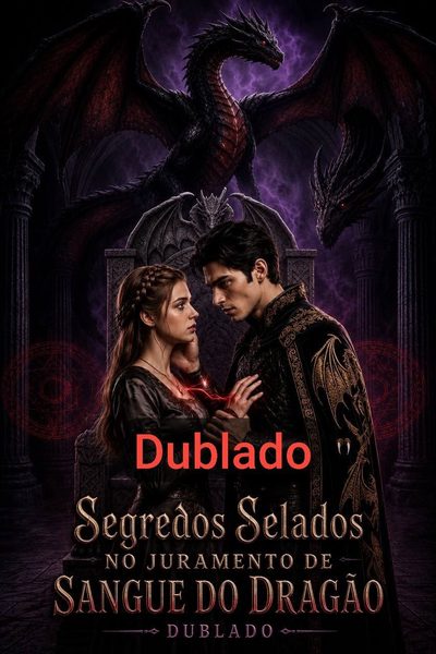 Capa da miniss&eacute;rie Segredos Selados no Juramento de Sangue do Dragão