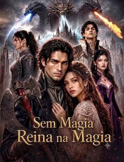 Capa da miniss&eacute;rie Sem Magia Reina na Magia -