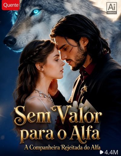 Capa da miniss&eacute;rie Sem Valor para o Alfa: a Companheira Rejeitada do Alfa