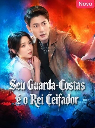 Capa da miniss&eacute;rie Seu Guarda -costas É o Rei Ceifador