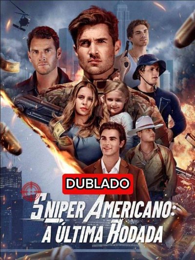Capa da miniss&eacute;rie Sniper Americano: a Última Rodada American Sniper - the Last Round
