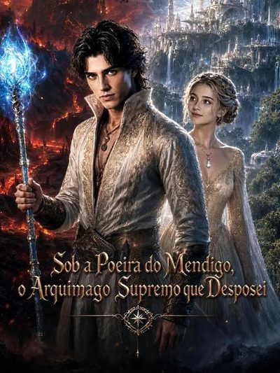Capa da miniss&eacute;rie Sob a Poeira do Mendigo, o Arquimago Supremo que Desposei