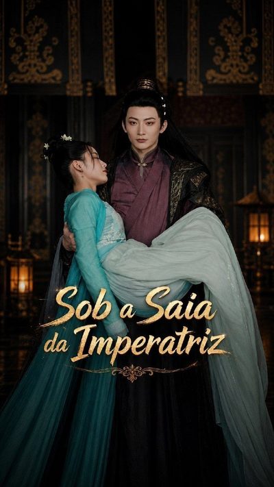 Capa da miniss&eacute;rie Sob a Saia da Imperatriz