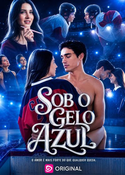 Capa da miniss&eacute;rie Sob o Gelo Azul