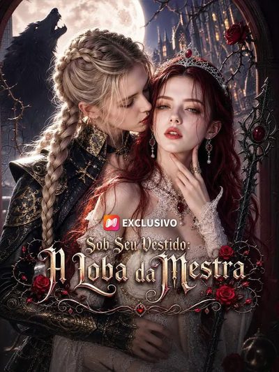 Capa da miniss&eacute;rie Sob Seu Vestido a Loba da Mestra