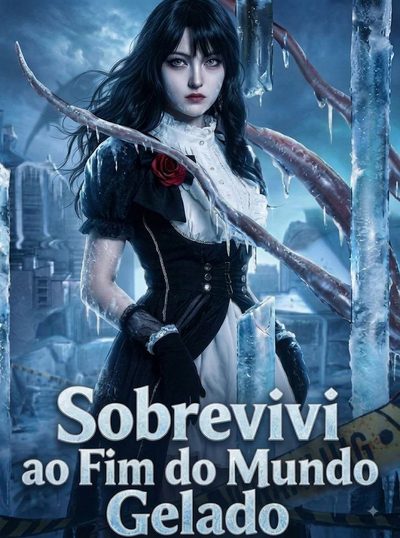 Capa da miniss&eacute;rie Sobrevivi ao Fim do Mundo Gelado -